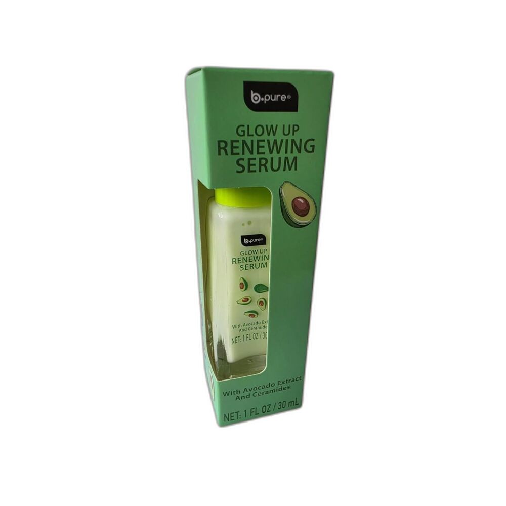 B Pure Glow Up Renewing Serum 1 oz NEW Facial Skincare Glow Serum